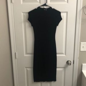Black Tshirt midi dress